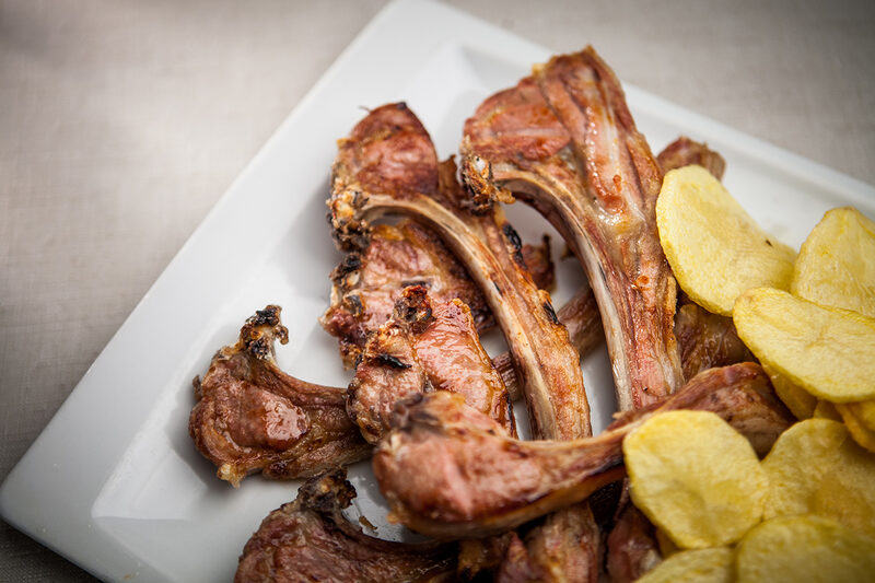 Chuletillas a la parrilla